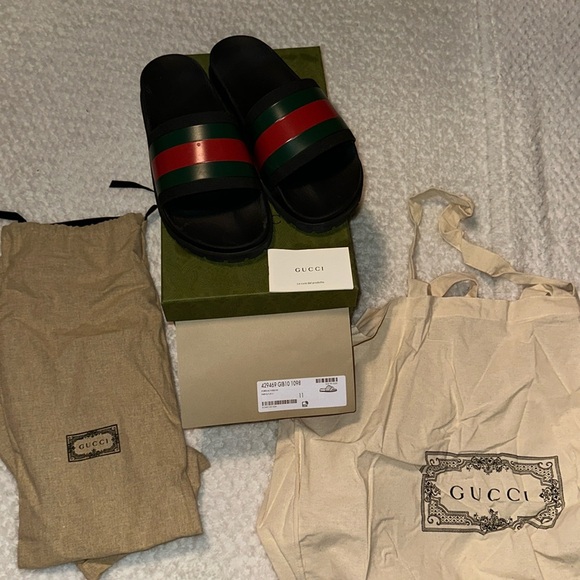 Authentic Gucci men sandals - Picture 9 of 11